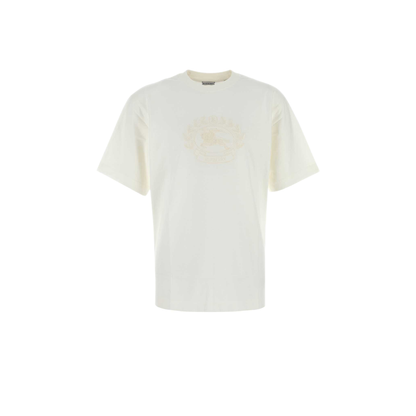 MAYFEYR - Burberry - White Cotton T Shirt - 8095105B8764