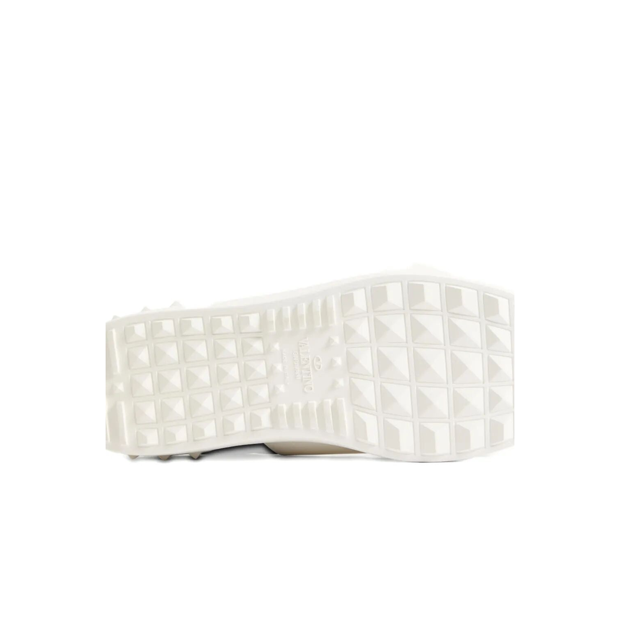 MAYFEYR - Valentino - Open Leather Sneakers With Contrast Band And Stud Details - YS0830BLU