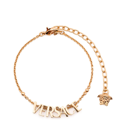 Brass Bracelet with Logo