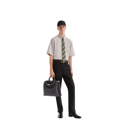MAYFEYR - Fendi - Linen Ff Jacquard Trousers - FB1029AU6Y