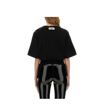 MAYFEYR - FIORUCCI - T Shirt With Suspenders - W01FMTSH263CJ01BK01BLACK