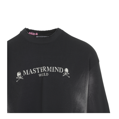 MAYFEYR - MASTERMIND WORLD - Og Vintage Ls Tee - MW26SE2TS006012BLACK