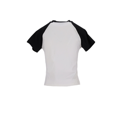 Horse Billboard Ragl Fit Tee White