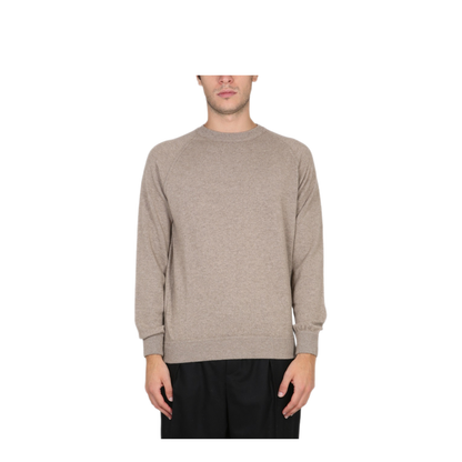 MAYFEYR - Drumohr - Choker Grey Cashmere Sweater - D1K200540