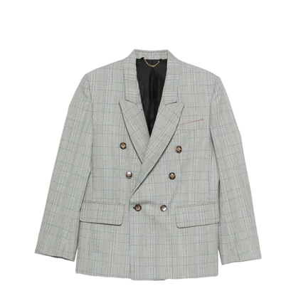MAYFEYR - Victoria Beckham - Check Wool Double-Breasted Tailored Jacket - 1126WJK006911B