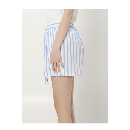 MAYFEYR - Dolce & Gabbana - Striped Poplin Shorts - FTDJHTFR52WS8051