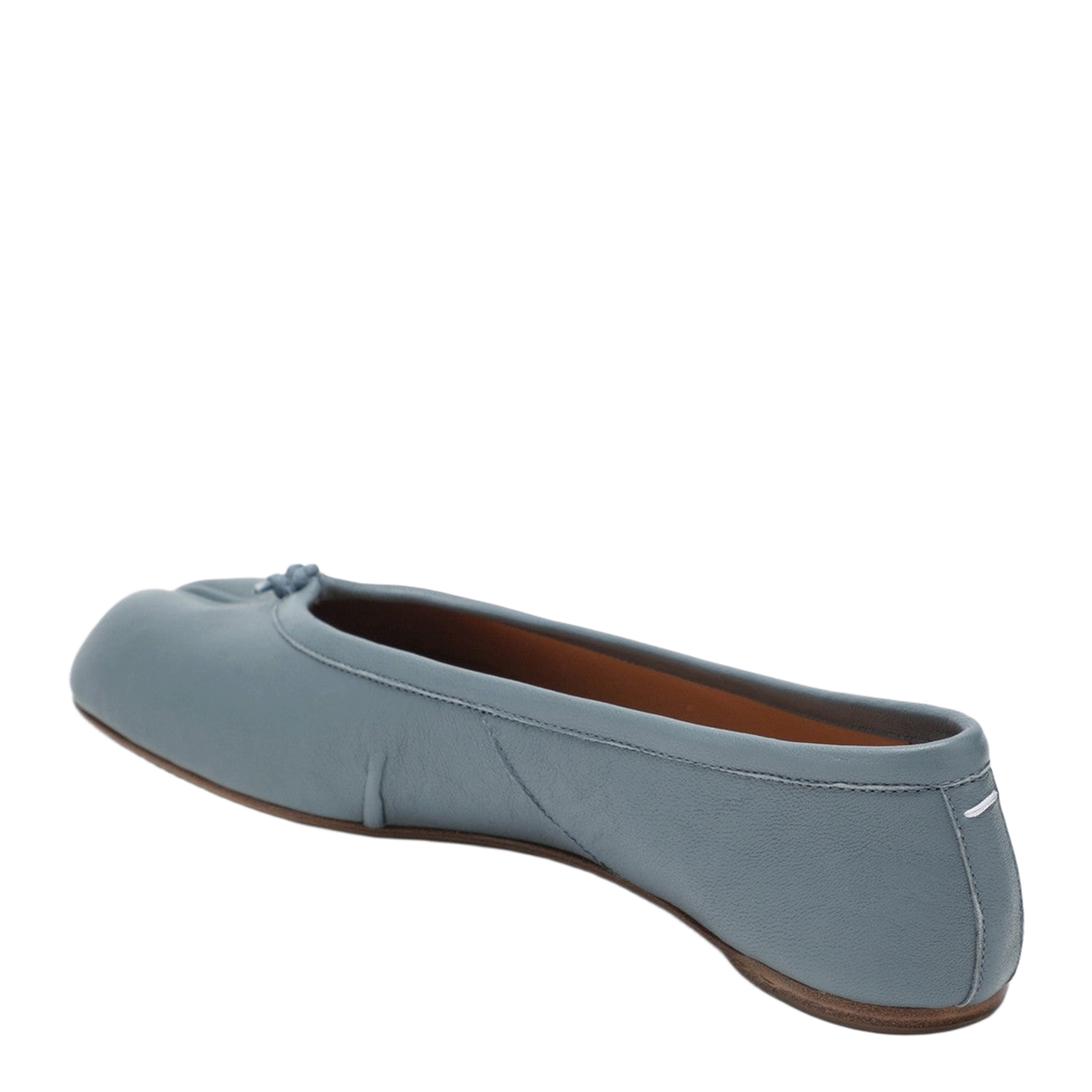 Grey-blue Tabi New ballet flats
