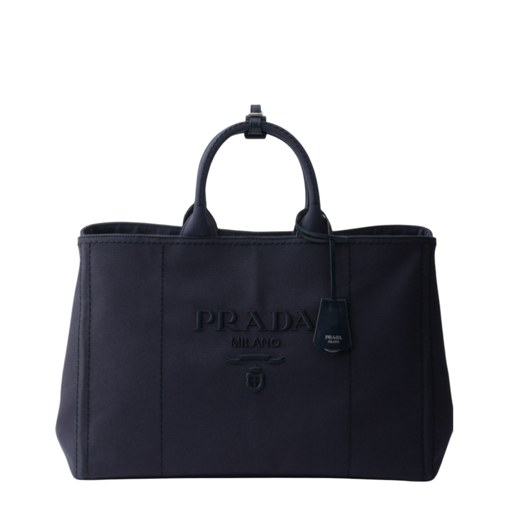 Embroidered Logo Bag with Detachable Adjustable Woven Strap