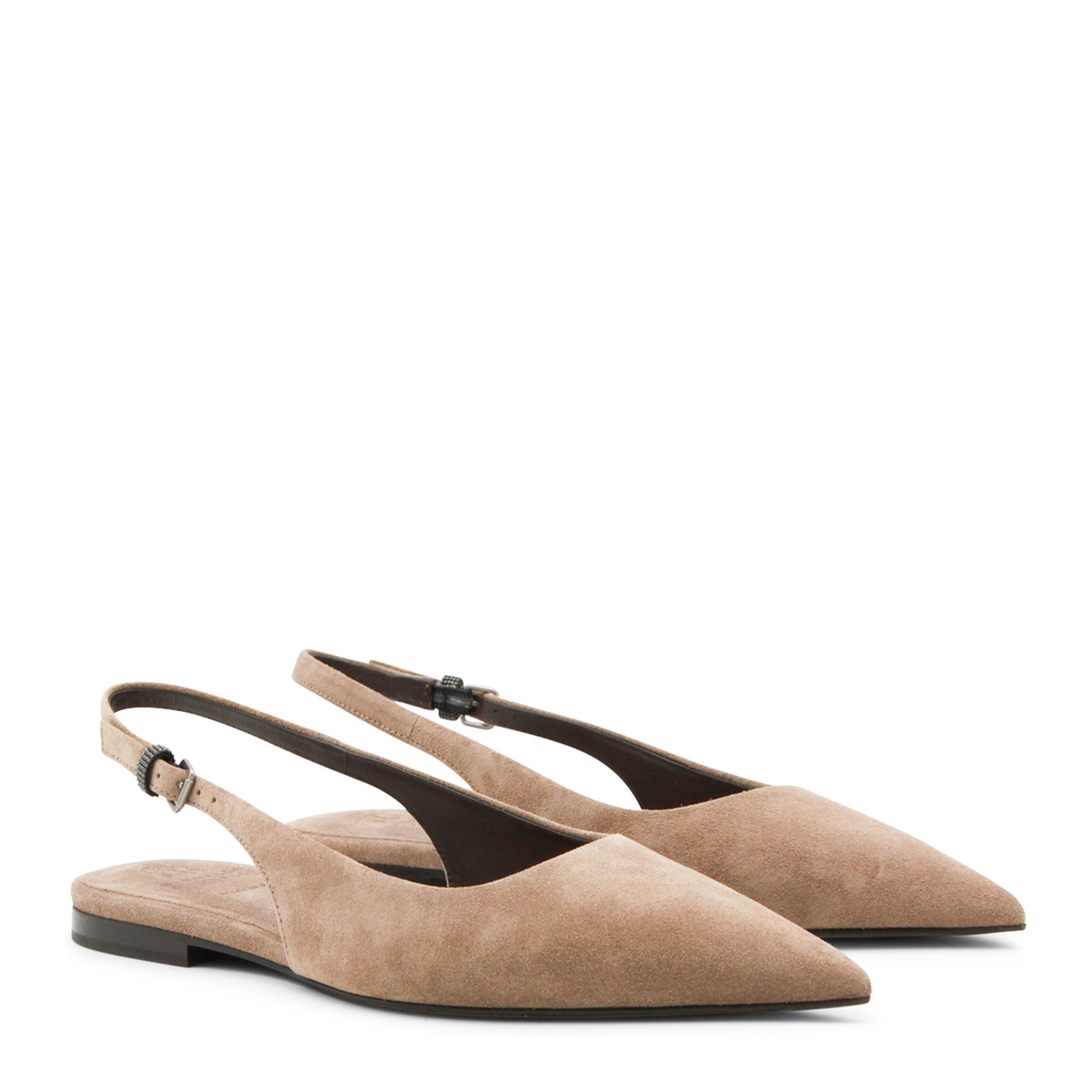 Flat Shoes Beige