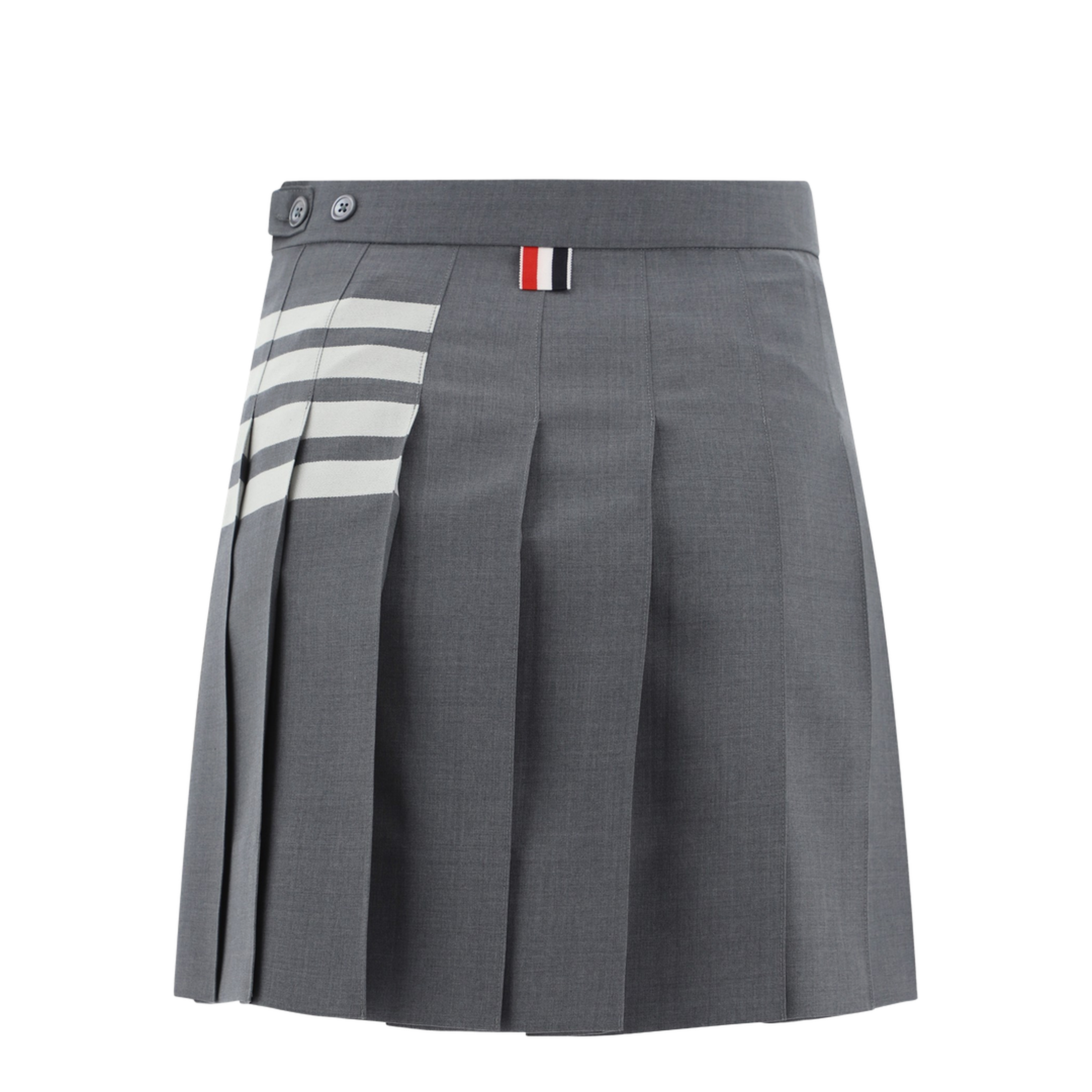 MAYFEYR - Thom Browne - Wool Mini Skirt - FGC402V06146035
