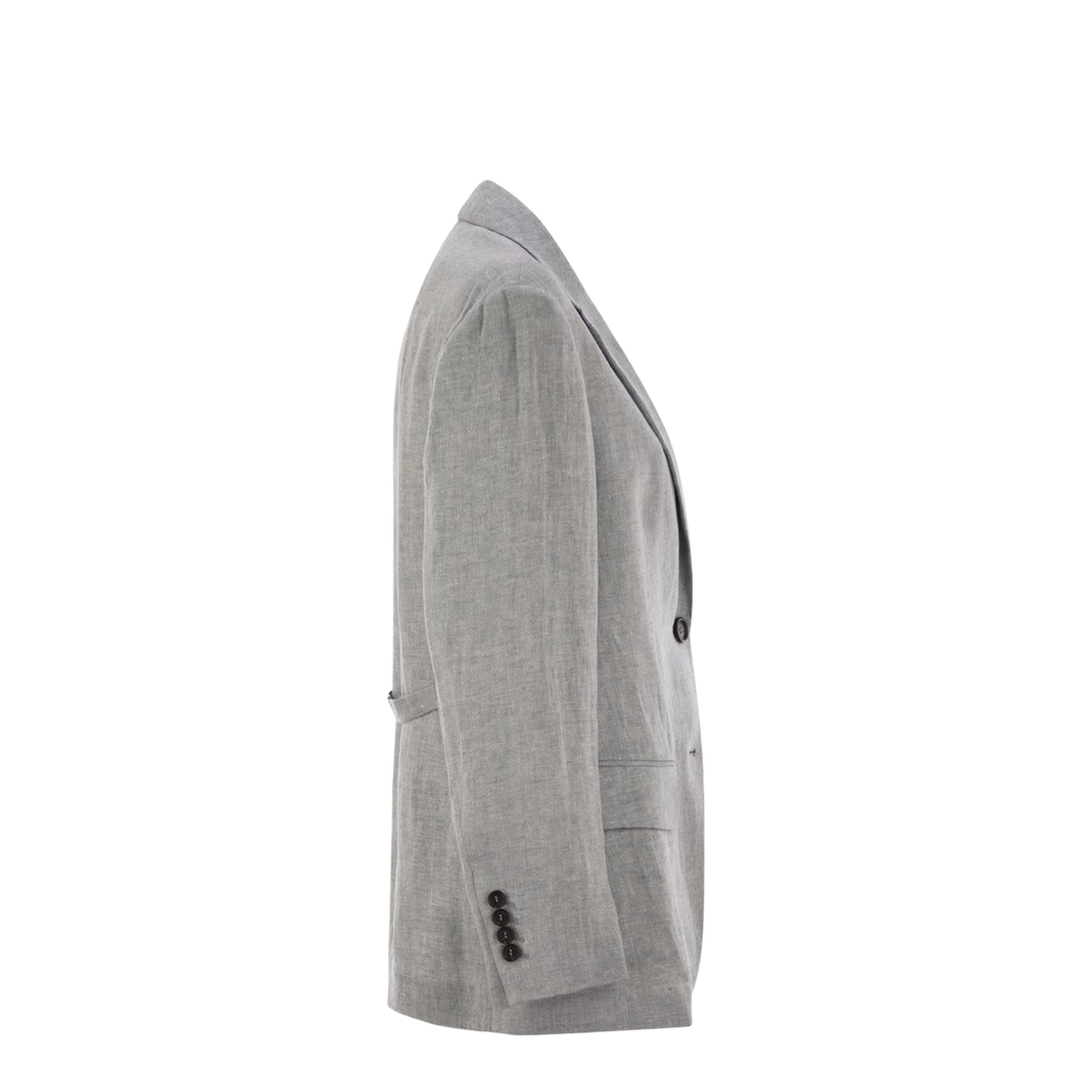 Sparkling Linen Canvas Jacket