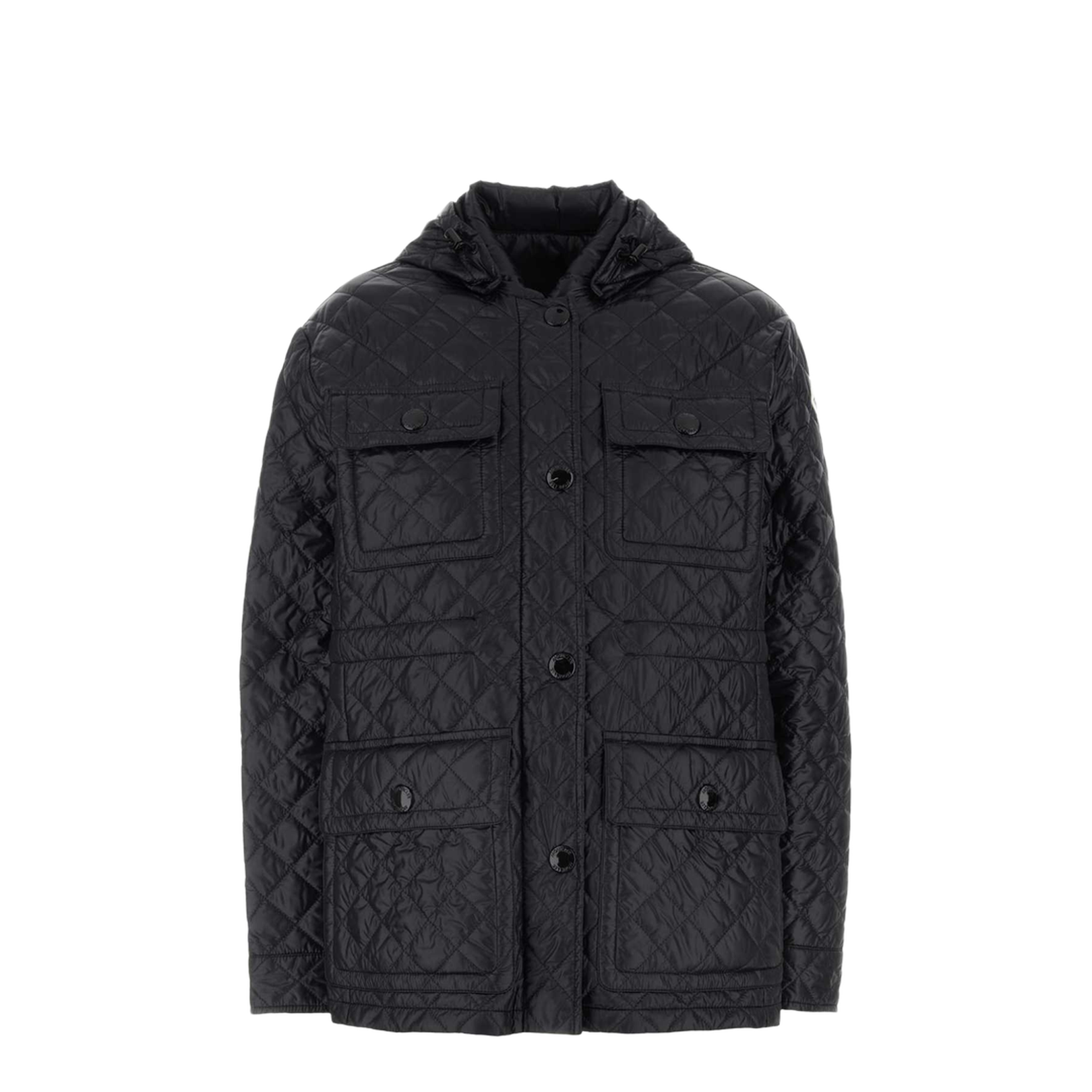 Black Nylon Anet Jacket