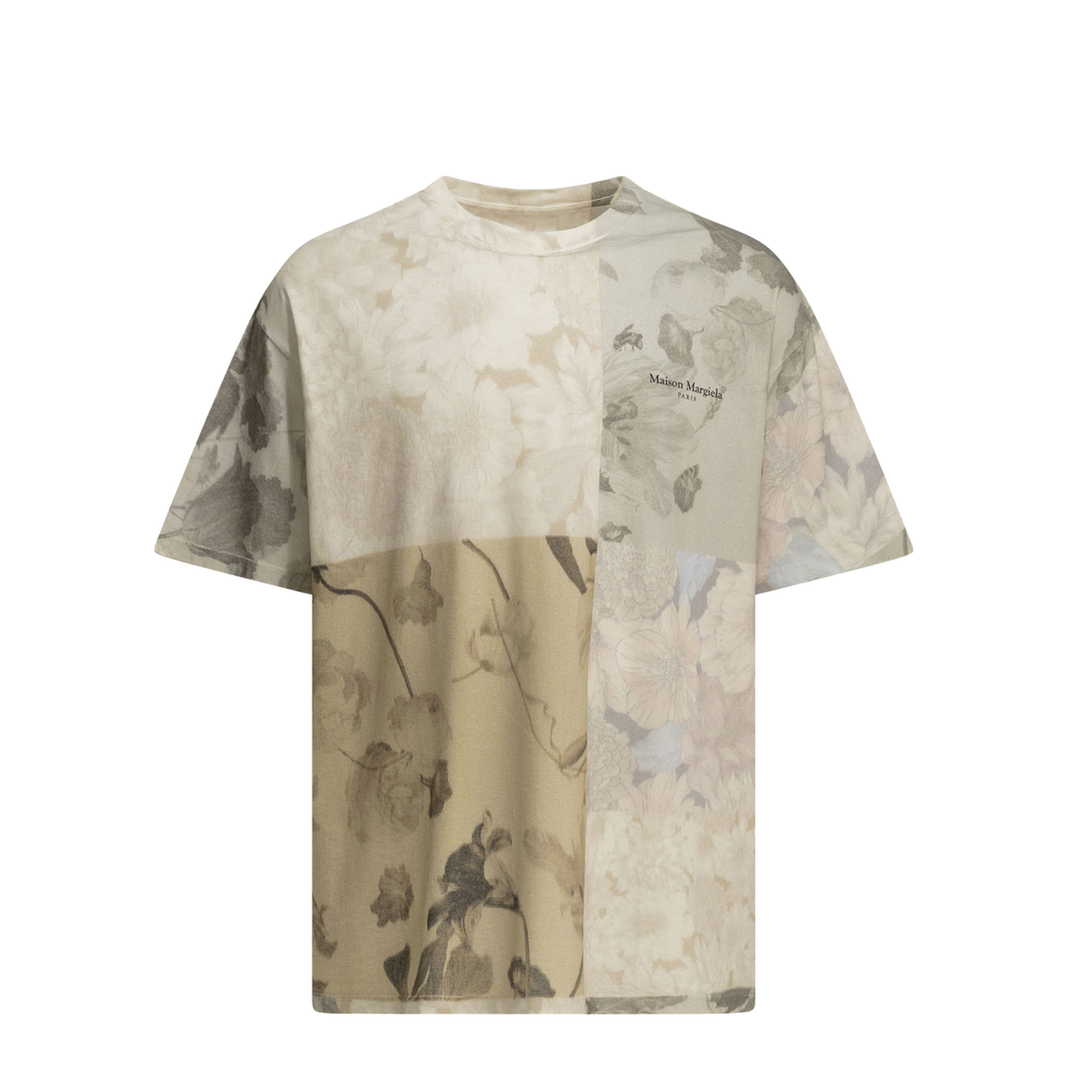 MAYFEYR - Maison Margiela - Floral Crewneck T-Shirt - S67GC0052S24575978