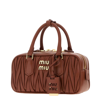 MAYFEYR - Miu Miu - Arcadie Bag In Matelassé Leather - 5BB142VOONAN88F0033