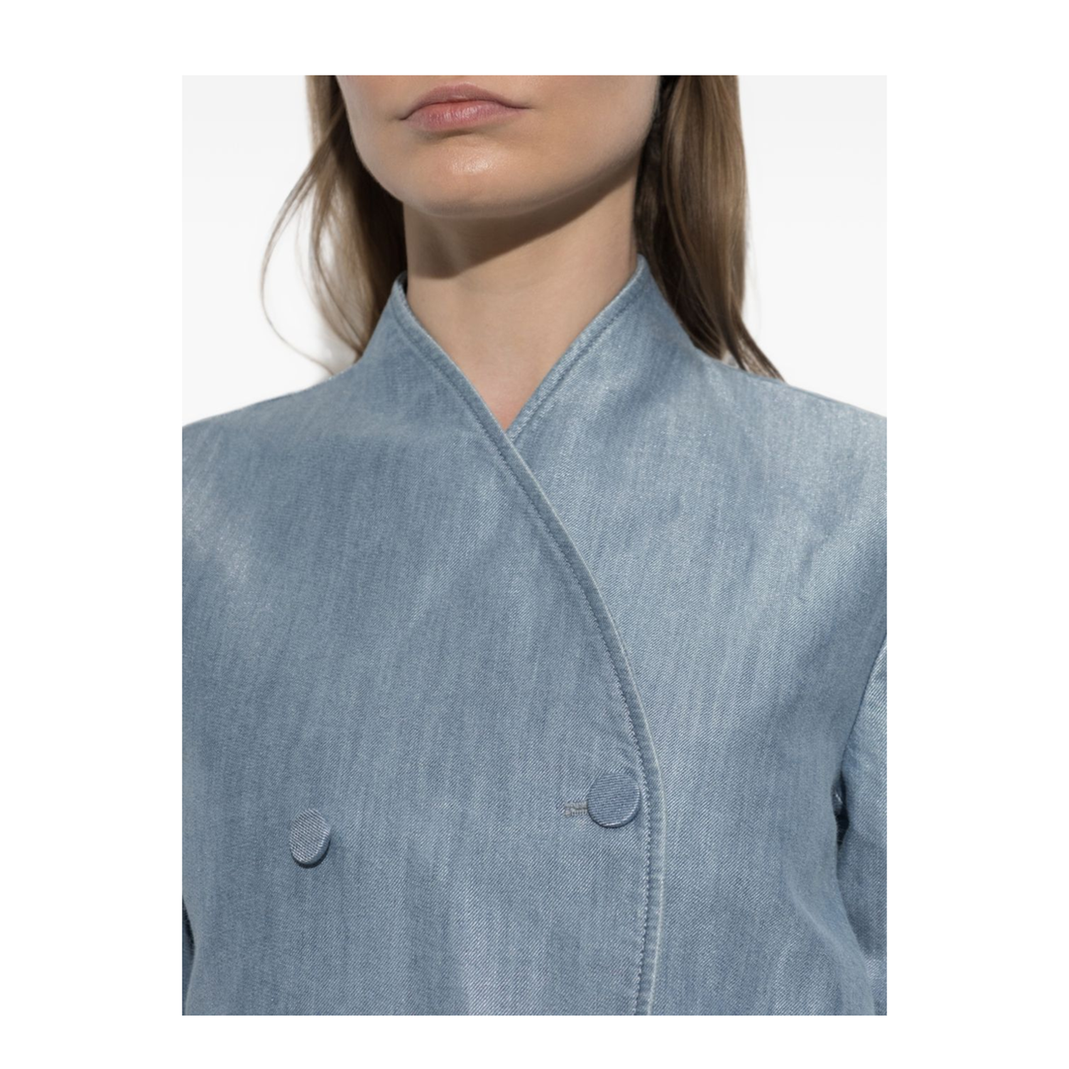 MAYFEYR - Emporio Armani - Light Blue Jackets - EW004805AF26173MB003