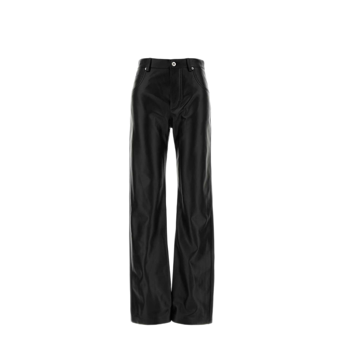 MAYFEYR - Bottega Veneta - Black Leather Pants - A004RAV6V701010