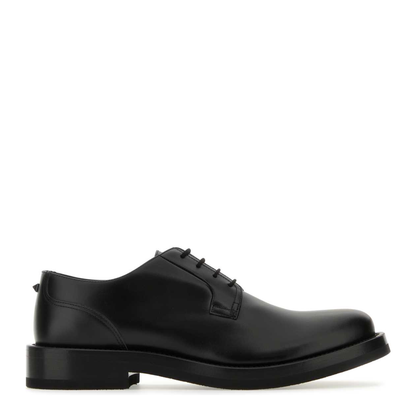 MAYFEYR - Valentino - Black Leather Lace Up Shoes - 2Y0S0H04PGB0NO