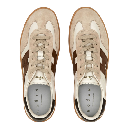 Cool Sneakers Ivory Beige Brown
