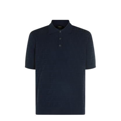 MAYFEYR - Fendi - Polo Shirt - Blue - FZC162AUW0F0QA2