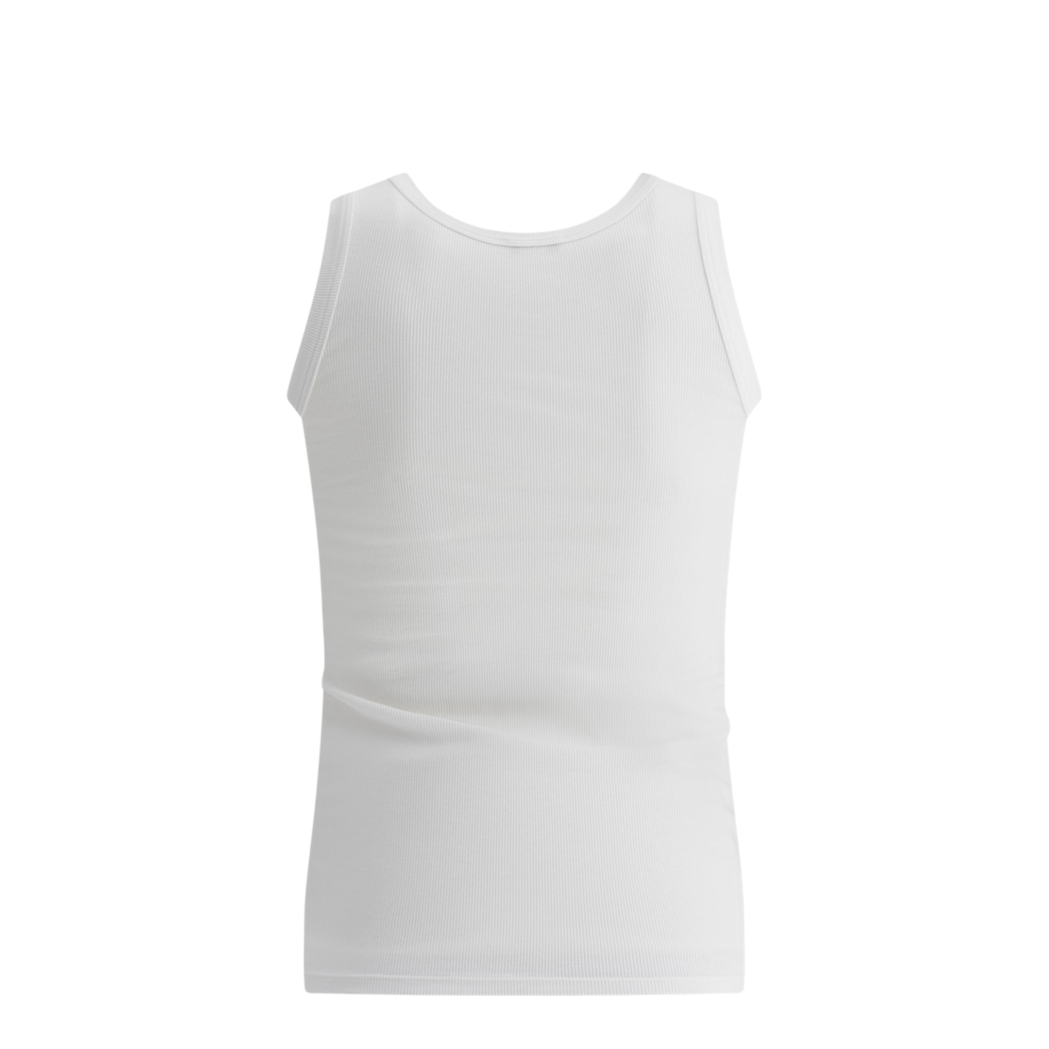 Skull-Embroidered Tank Top