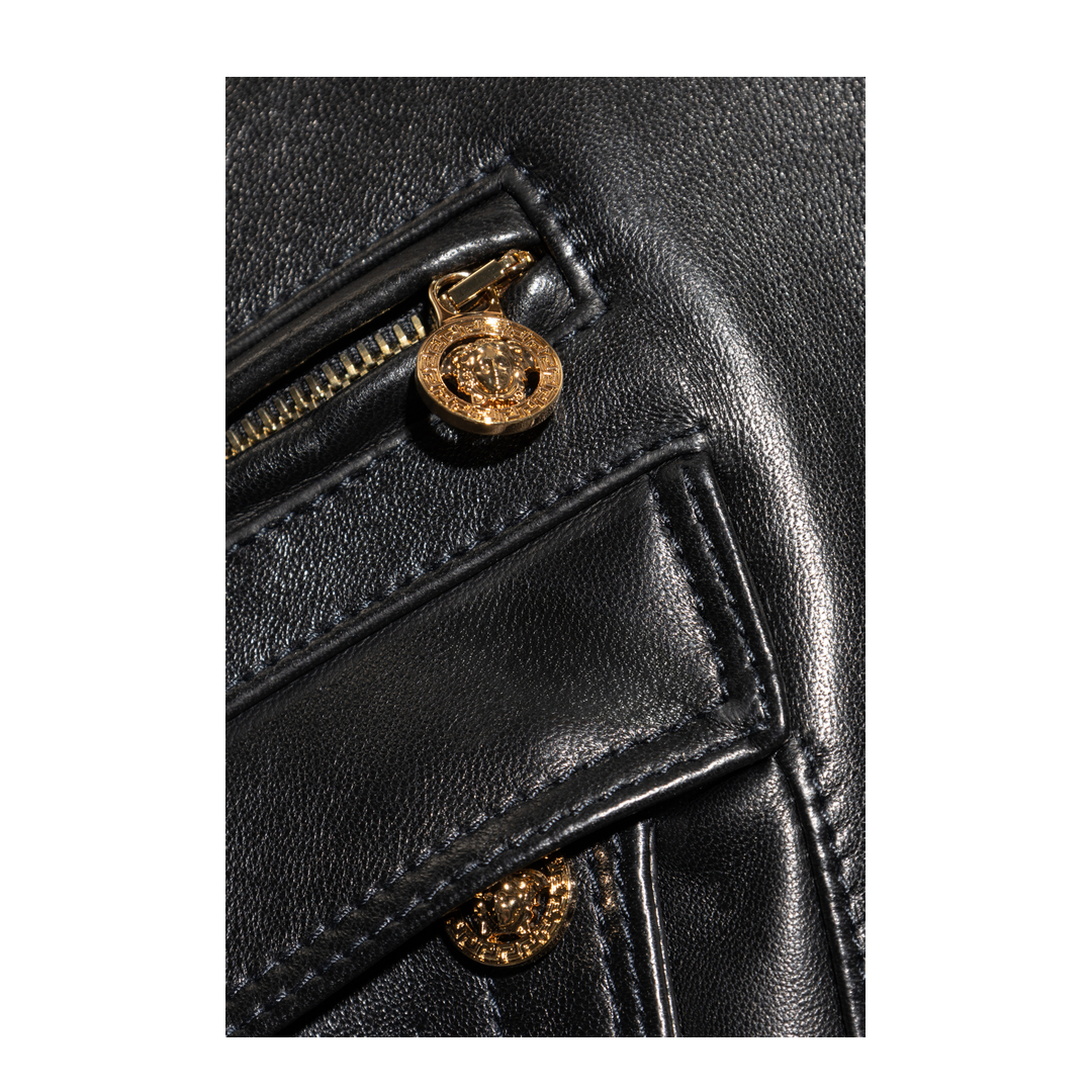 Leather Clothing Black