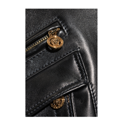 Leather Clothing Black