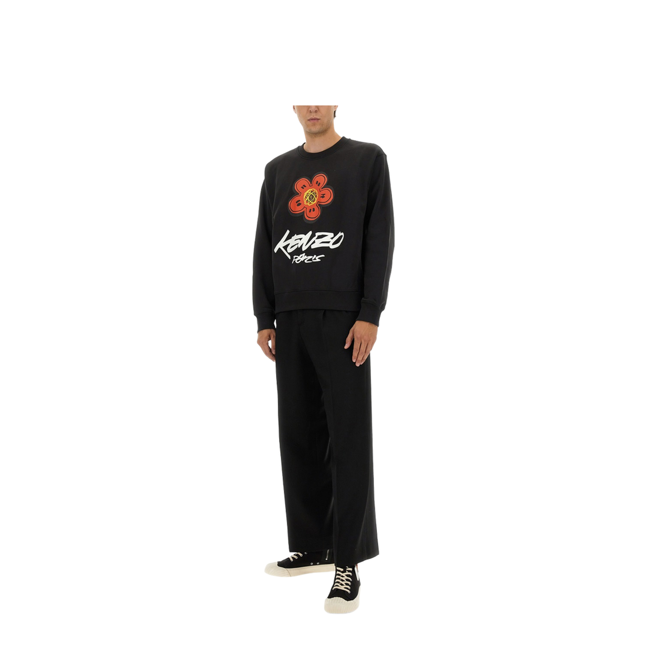 Cotton Sweatshirt X Futura 2000