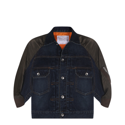 Denim Bomber Jacket