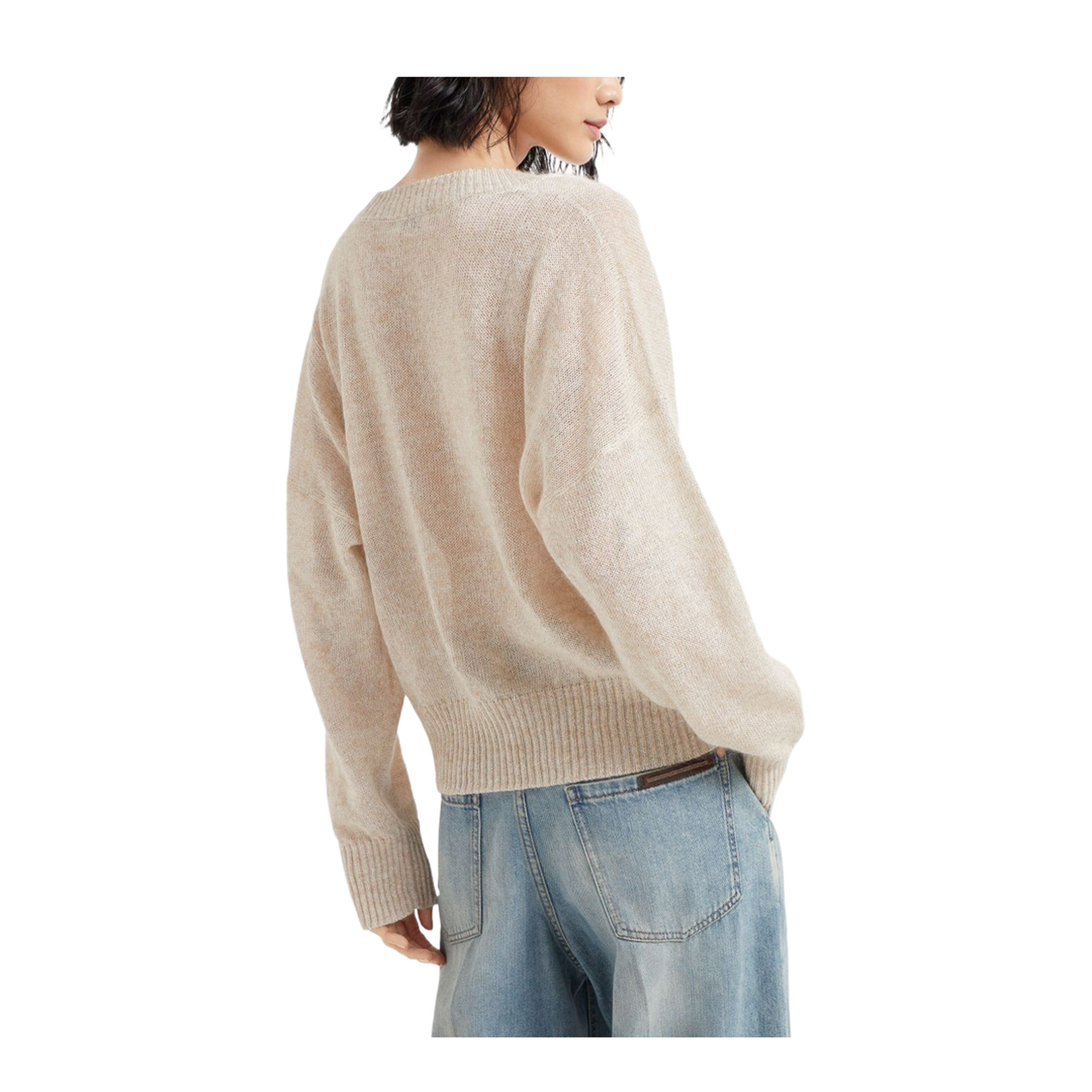 Sparkling Mohair Wool Sweater