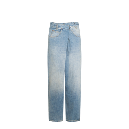 Light Blue Cotton Jeans