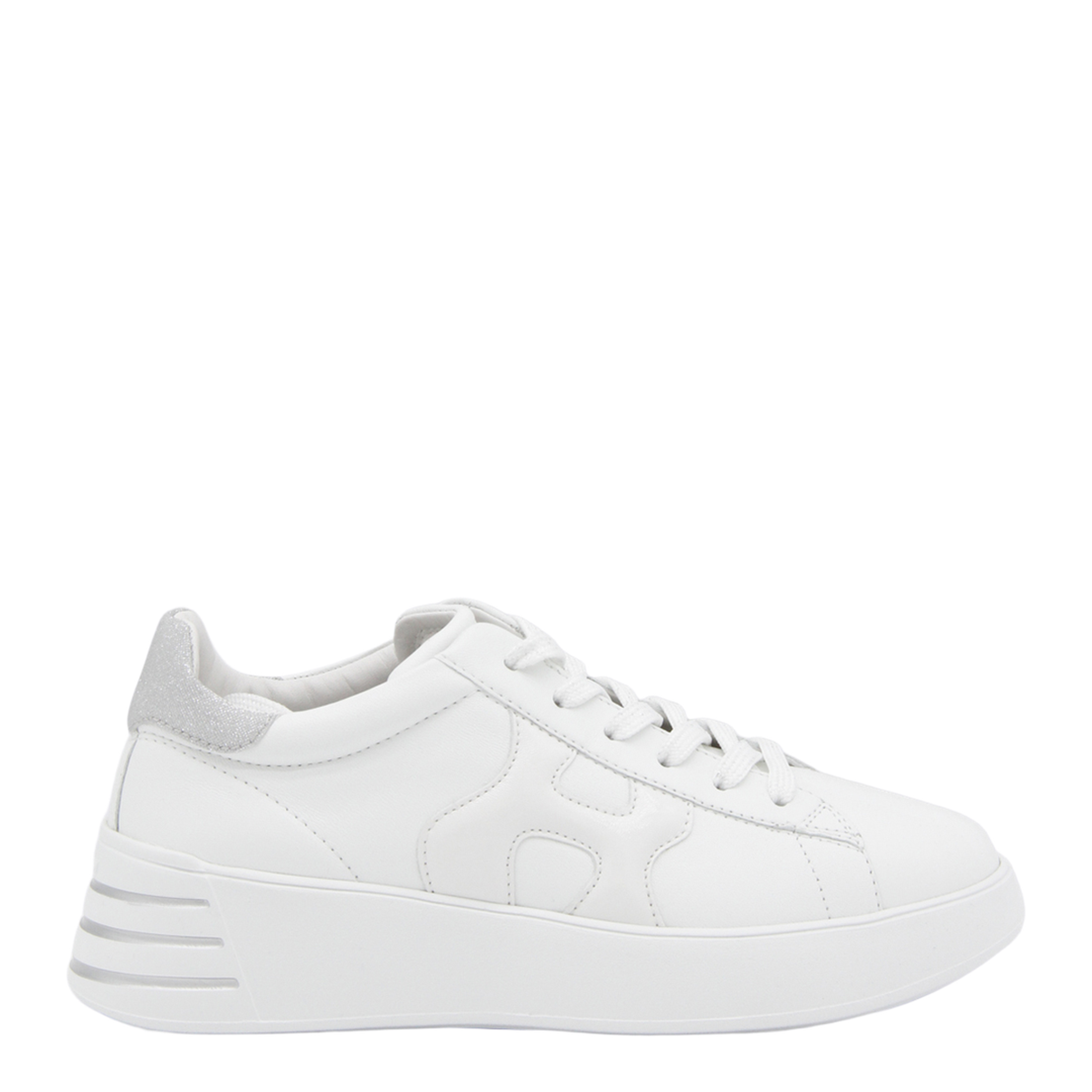 Sneakers Rebel White Silver
