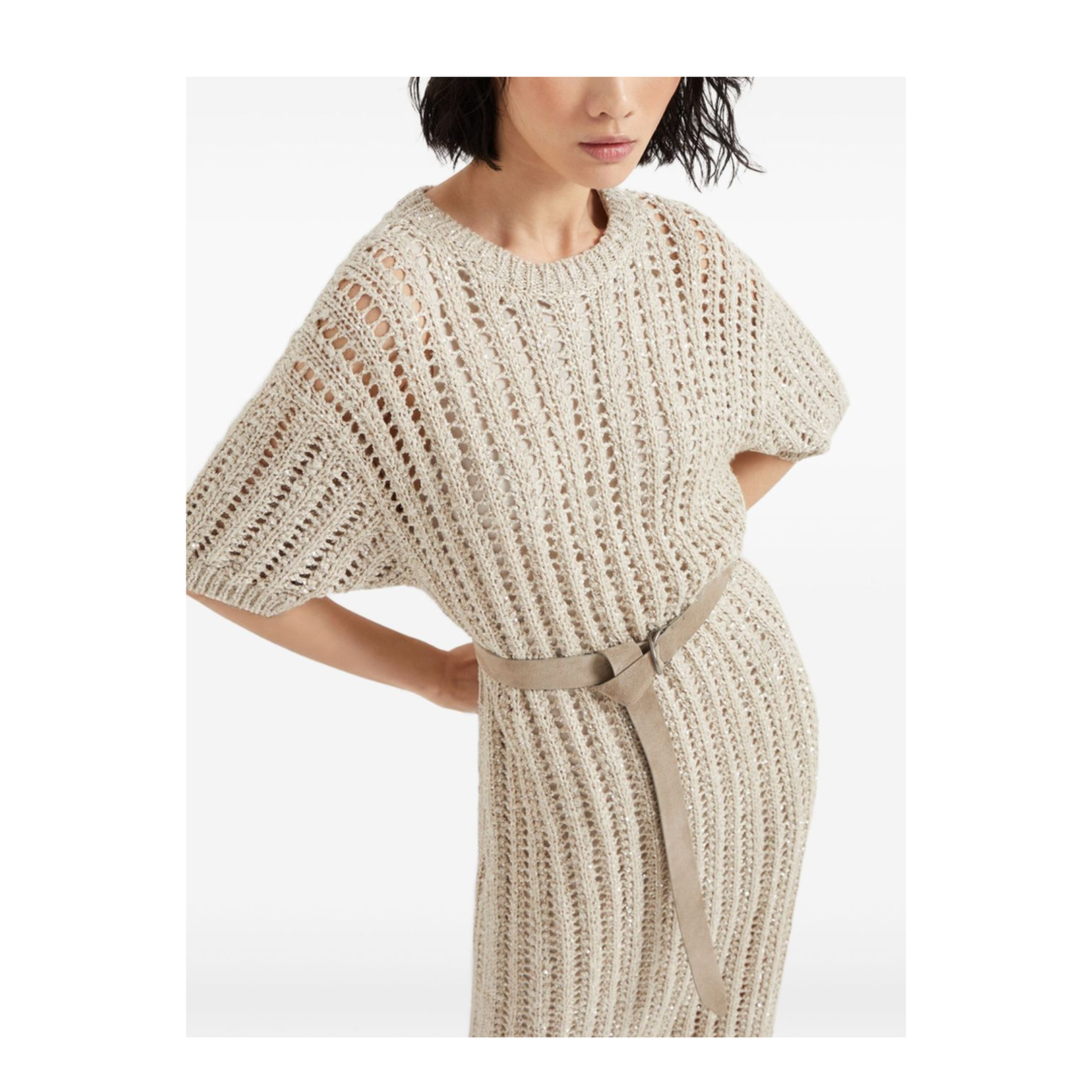 Dazzling Knit Dress