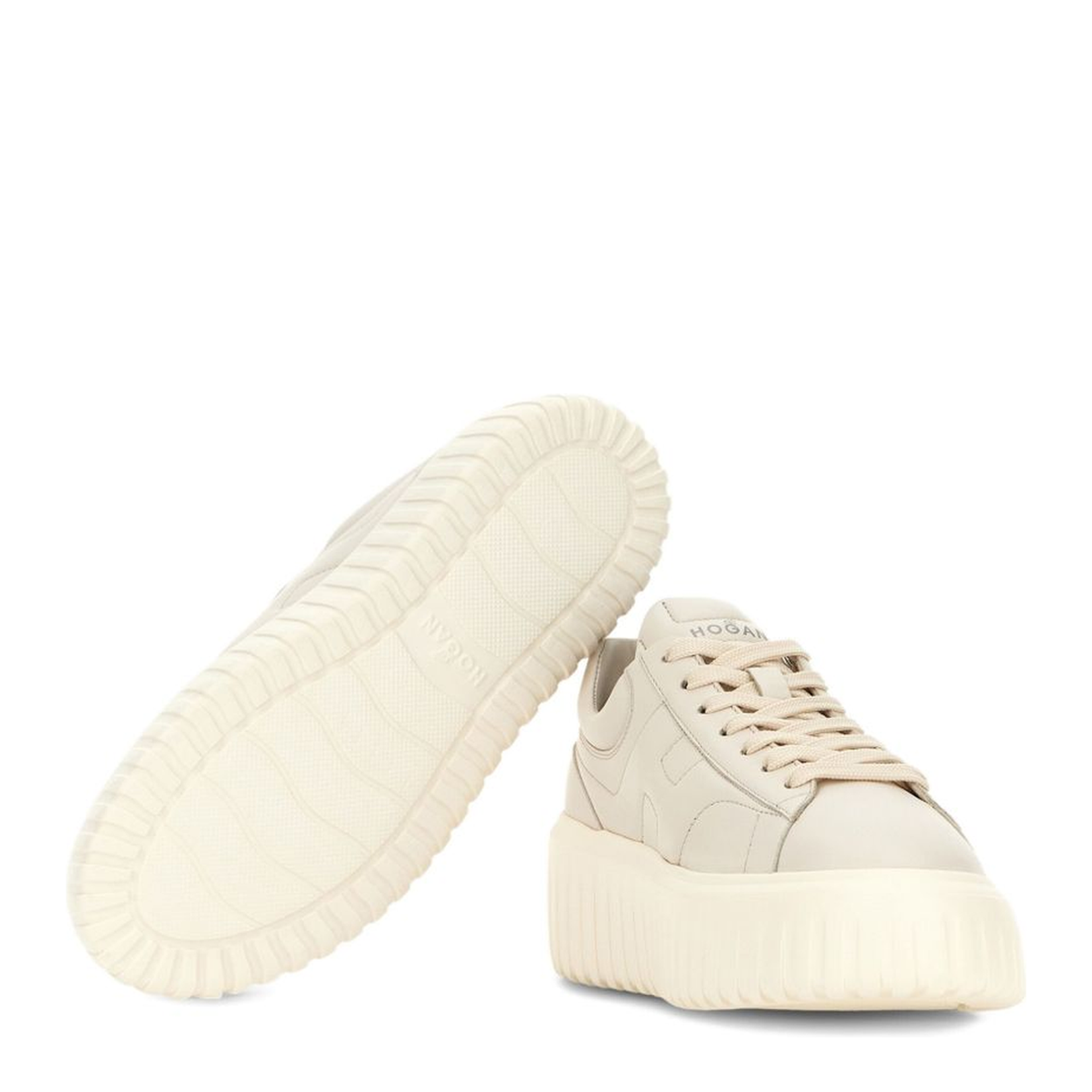 H-Stripes Sneakers Ivory Gold