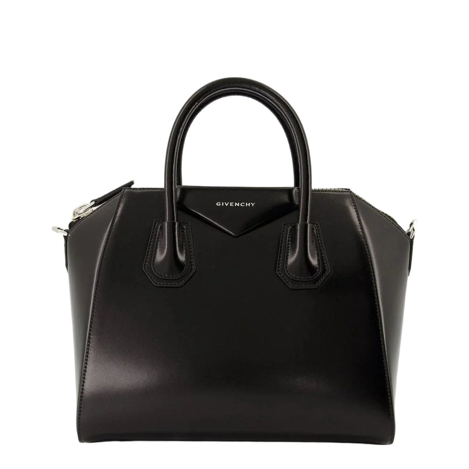 Antigona Small Leather Shoulder Bag
