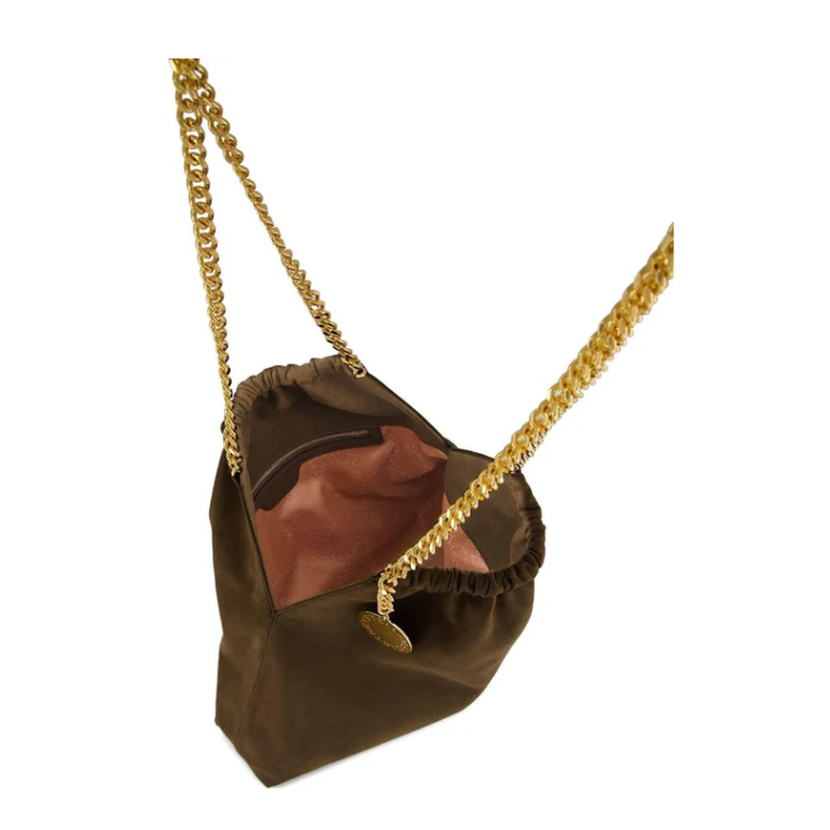 Falabella Medium Polyester Shoulder Bag - Brown (Moka)
