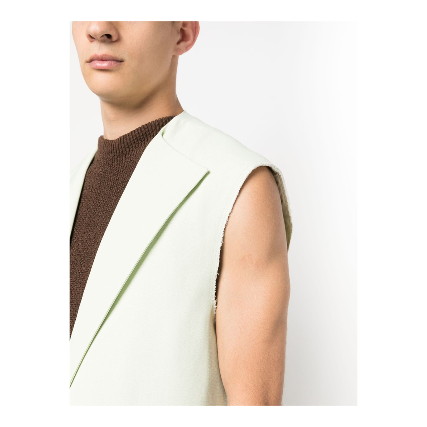 Tailored Green Vest