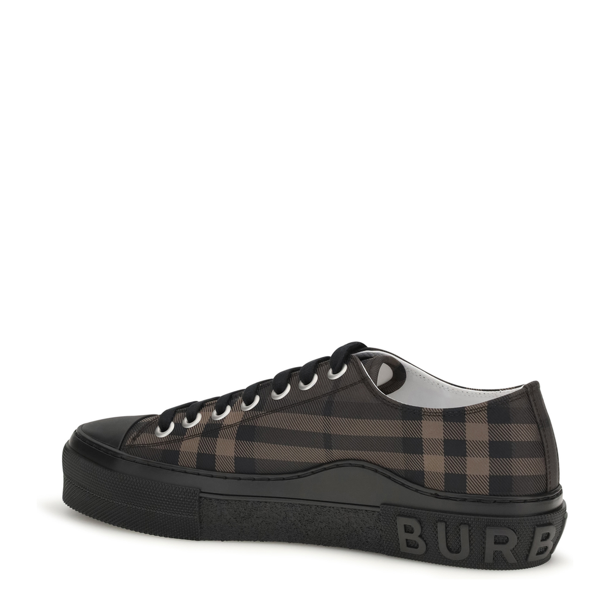 MAYFEYR - Burberry - Jack Check Nylon Blend Sneakers - 8130986A1001