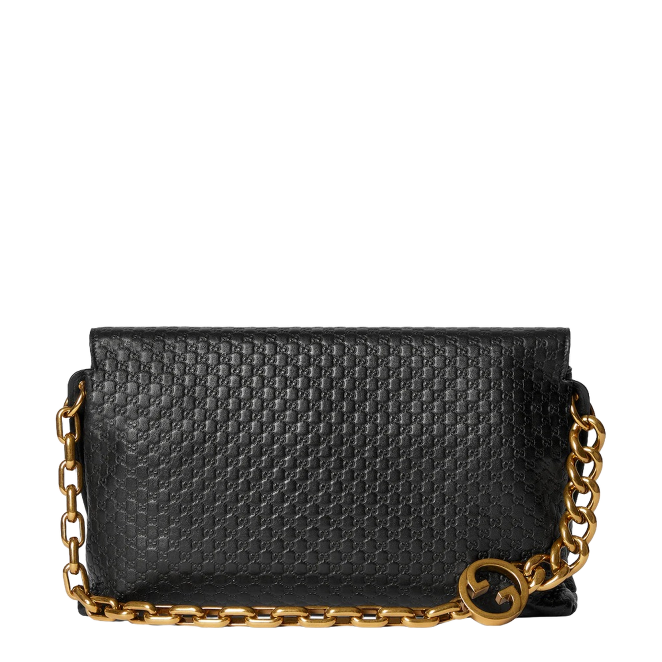 Large Shoulder Bag with Chain