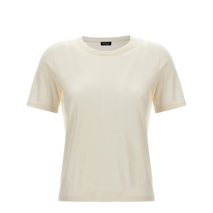 Silk Cashmere T-Shirt White