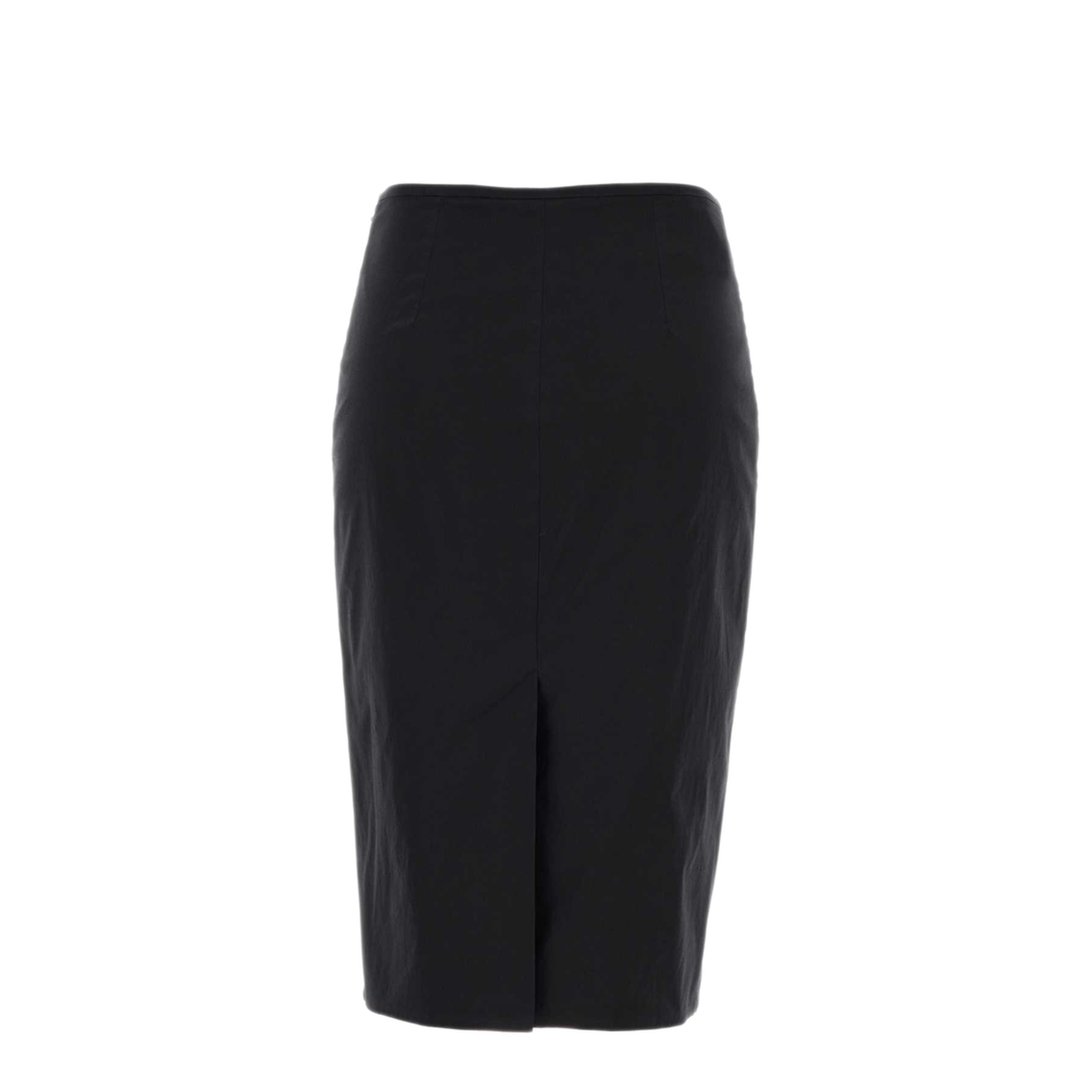 MAYFEYR - Miu Miu - Black Stretch Poplin Skirt - MG2776SOOO6472F0002