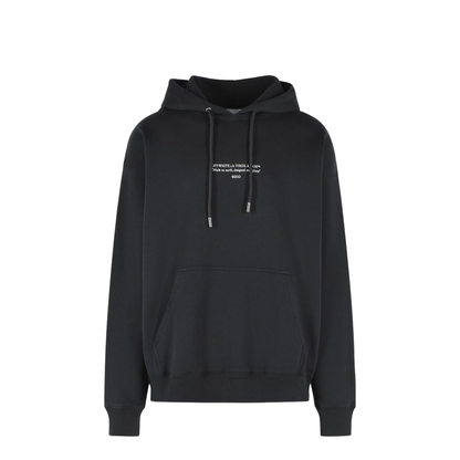MAYFEYR - Off-White - Statement Black Cotton Sweatshirt - 44MBB085S26F009001