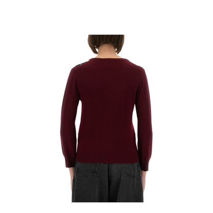 Jacquard Cashmere Cardigan