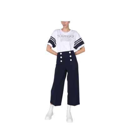 MAYFEYR - BOUTIQUE MOSCHINO - Wide Leg Trousers - 031311240290