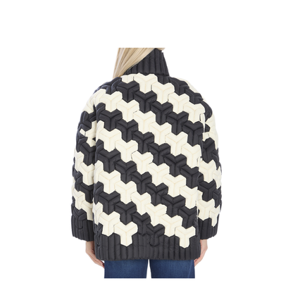 MAYFEYR - Raxxy - Black And White Puffer Jacket - CRDJ005N133