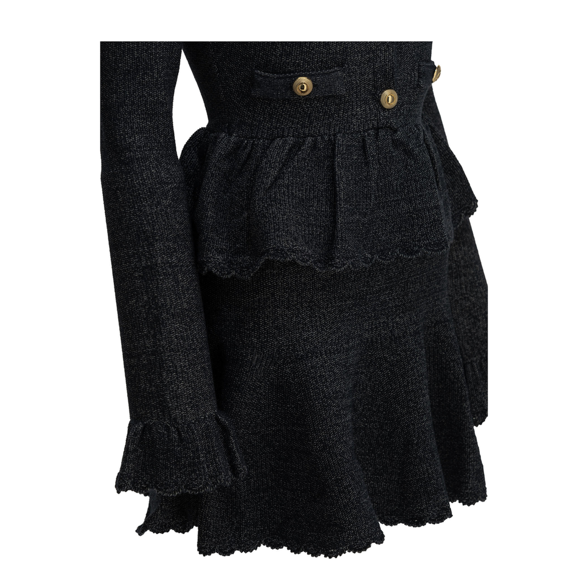 MAYFEYR - Self Portrait - Short Knit Dress - AW26085SCNNAVY