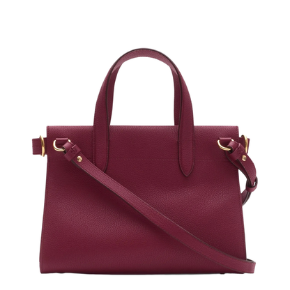 Twist-Lock Fastening Handbag