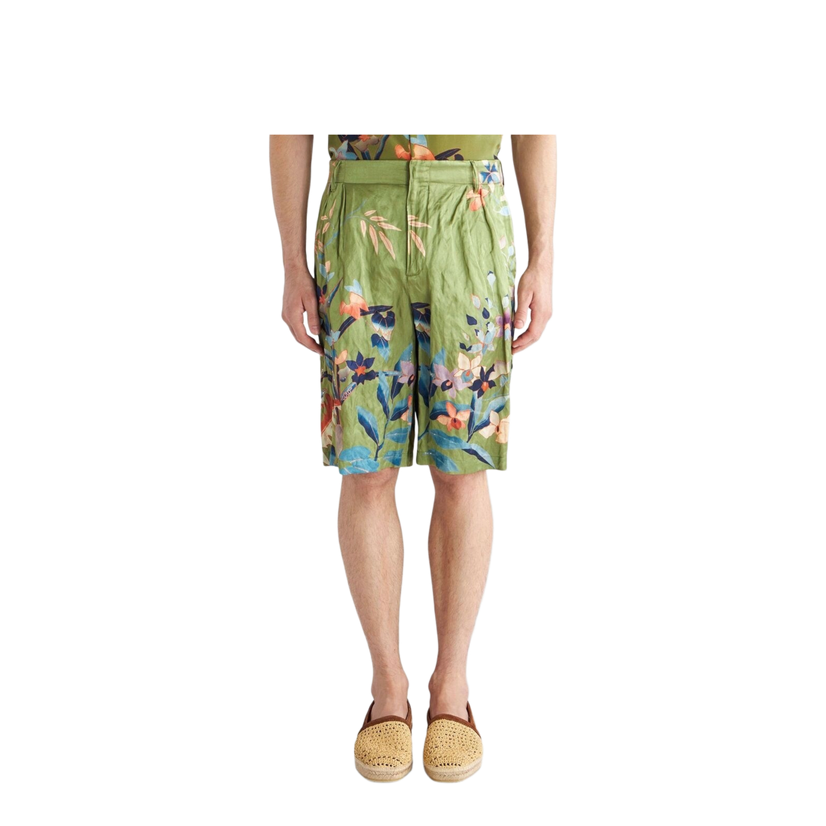 Floral-Print Deck Shorts