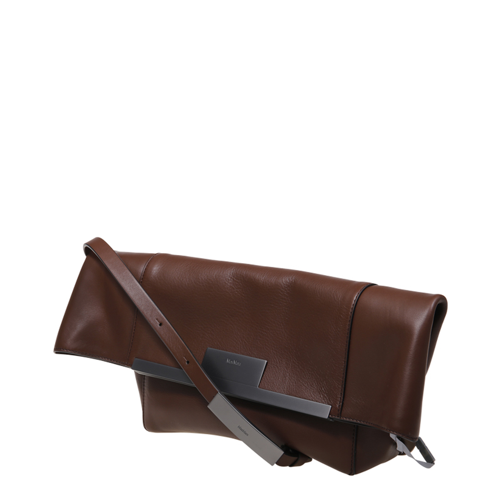 Small Natural Leather Clutch Bag