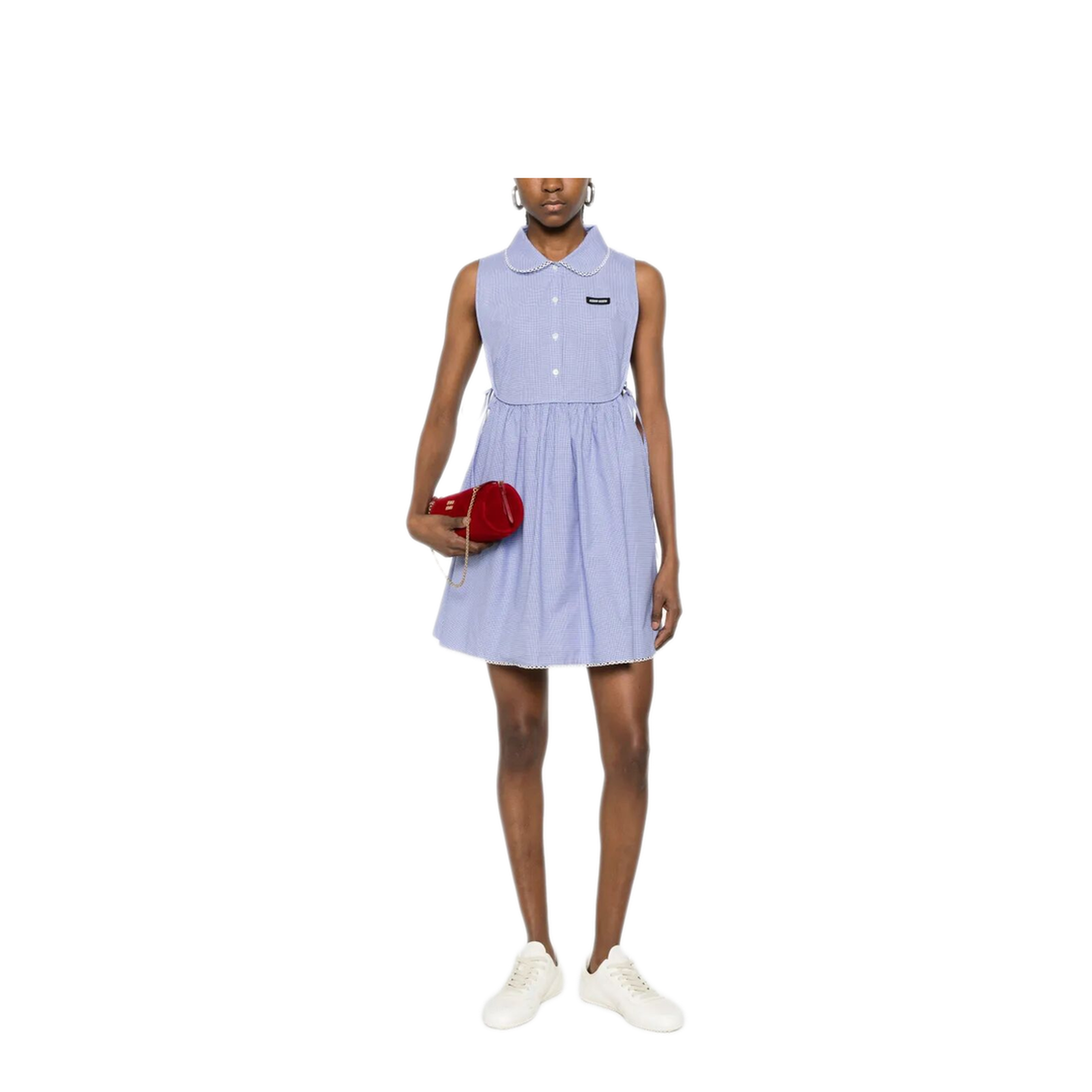 MAYFEYR - MIUMIU - Vichy Cotton Dress - MF6203SOOO187GF0AZ1