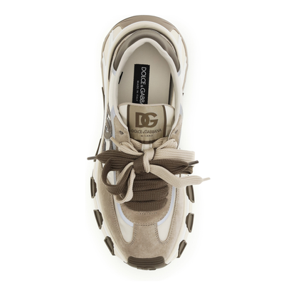 MAYFEYR - Dolce & Gabbana - Leather And Mesh Sneakers - CS2403A0205
